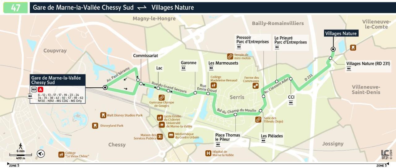 Apartment 3 Bedroomed Serris Val D'Europe Disneyland Paris ภายนอก รูปภาพ